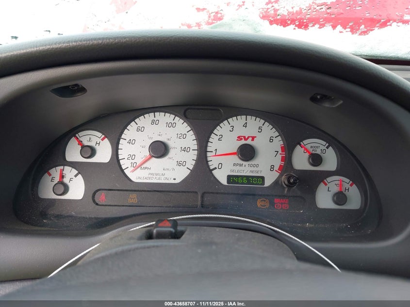 2003 Ford Mustang 10Th Anniversary Package/Cobra VIN: 1FAFP49Y93F443647 Lot: 43658707