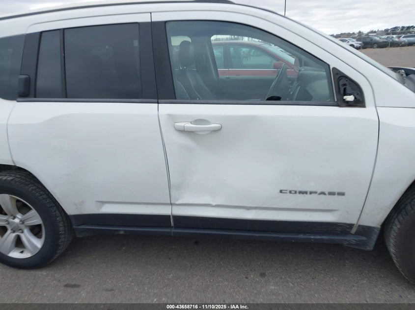 2014 Jeep Compass Latitude VIN: 1C4NJDEB8ED574706 Lot: 43658716