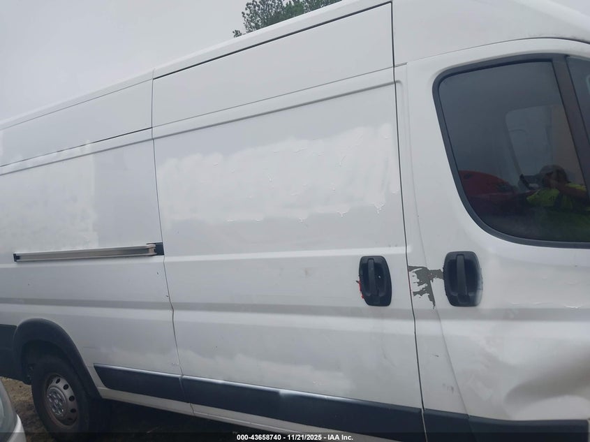 2021 Ram Promaster 3500 Cargo Van High Roof 159 Wb Ext VIN: 3C6MRVJG4ME588294 Lot: 43658740
