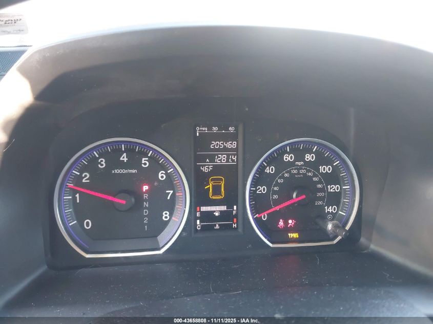 2008 Honda Cr-V Ex-L VIN: JHLRE48748C078327 Lot: 43658808