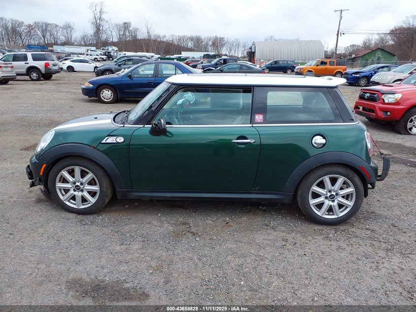 2013 MINI HARDTOP COOPER S WMWSV3C52DT392399