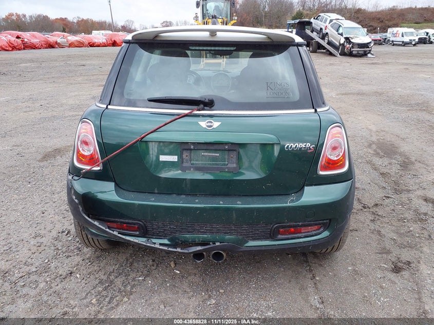 2013 MINI HARDTOP COOPER S WMWSV3C52DT392399