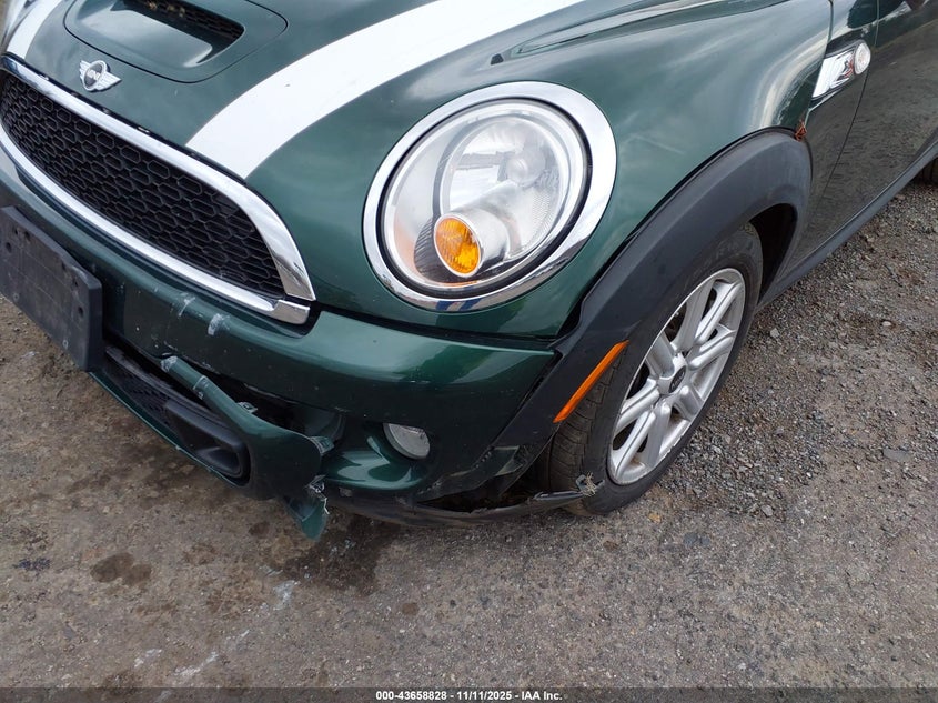 2013 MINI HARDTOP COOPER S WMWSV3C52DT392399