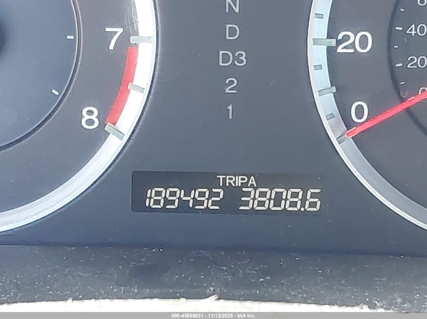 2009 Honda Accord 2.4 Ex-L VIN: 1HGCP26839A103858 Lot: 43658831