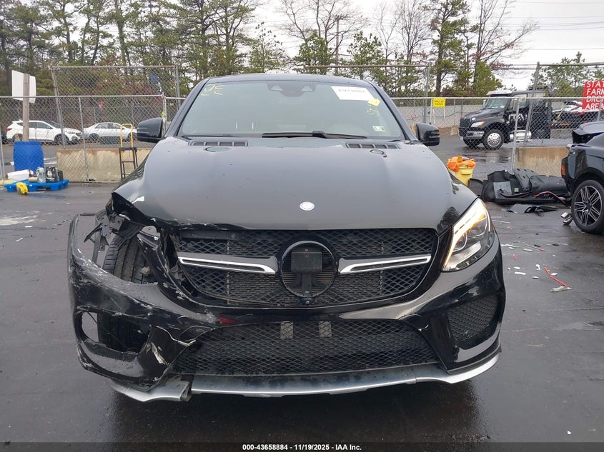 2017 Mercedes-Benz Amg Gle 43 Coupe 4Matic VIN: 4JGED6EB8HA052355 Lot: 43658884