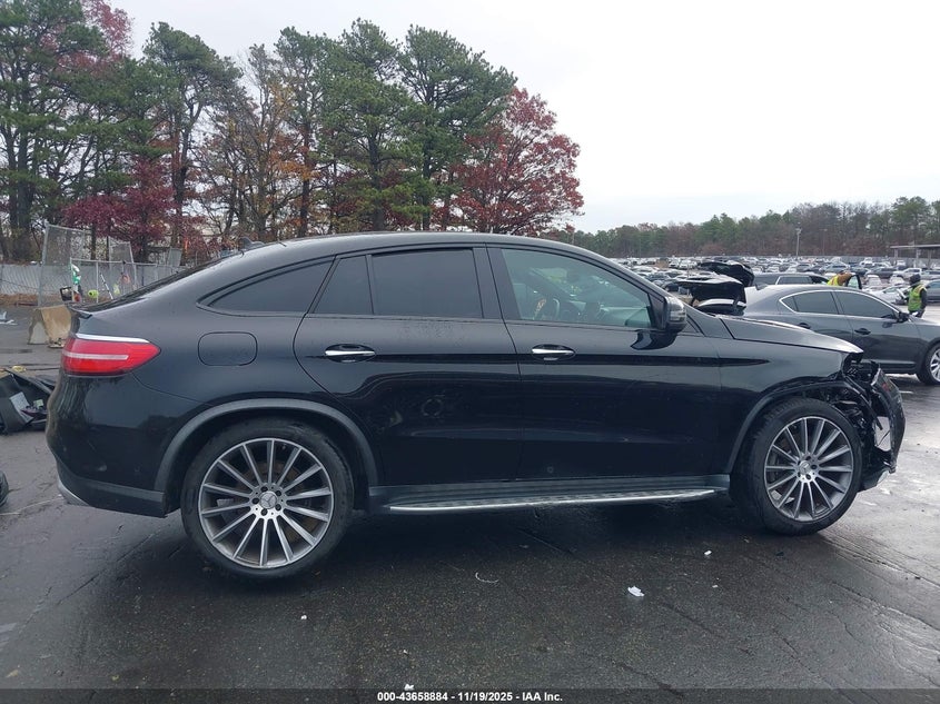 2017 Mercedes-Benz Amg Gle 43 Coupe 4Matic VIN: 4JGED6EB8HA052355 Lot: 43658884