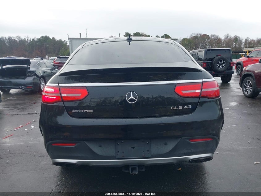 2017 Mercedes-Benz Amg Gle 43 Coupe 4Matic VIN: 4JGED6EB8HA052355 Lot: 43658884