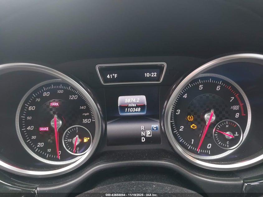 2017 Mercedes-Benz Amg Gle 43 Coupe 4Matic VIN: 4JGED6EB8HA052355 Lot: 43658884