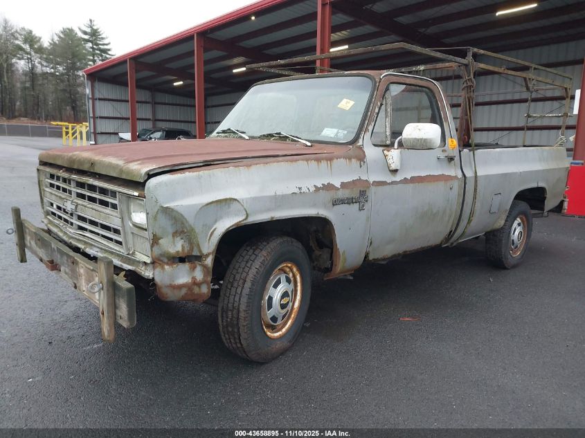 1983 Chevrolet C20 VIN: 2GCGC24M7D1101917 Lot: 43658895