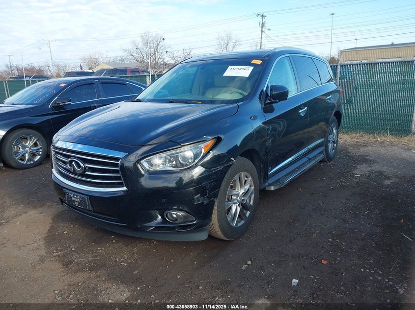 2013 Infiniti Jx35 VIN: 5N1AL0MM7DC314687 Lot: 43658903