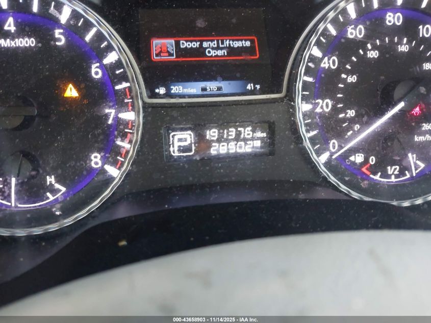 2013 Infiniti Jx35 VIN: 5N1AL0MM7DC314687 Lot: 43658903