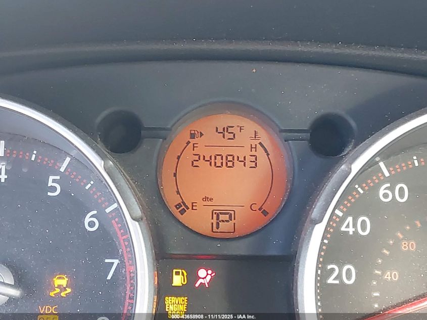 2008 Nissan Rogue Sl VIN: JN8AS58T78W303865 Lot: 43658908