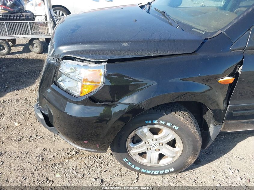 2008 Honda Pilot Vp VIN: 5FNYF28278B011822 Lot: 43658910