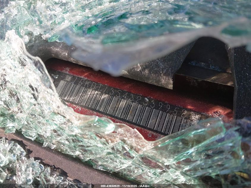 2003 GMC Envoy Slt VIN: 1GKDT13S432339952 Lot: 43658929