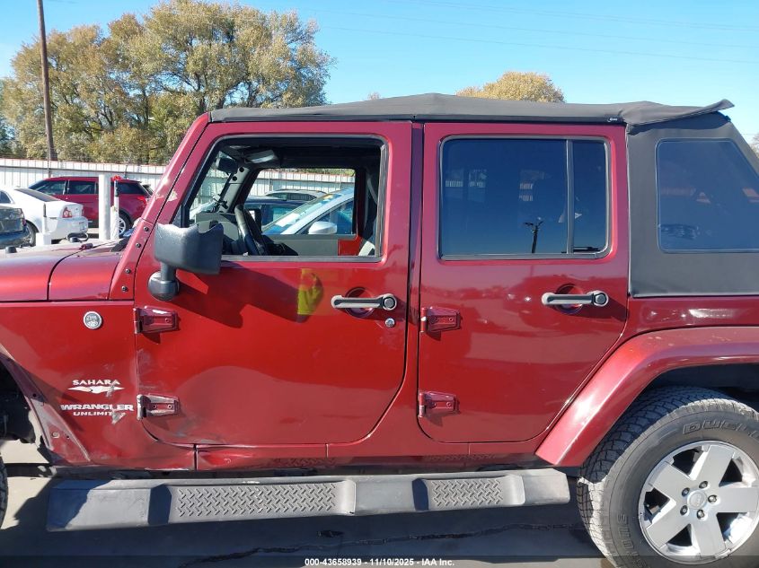 2008 Jeep Wrangler Unlimited Sahara VIN: 1J4GA59188L572412 Lot: 43658939