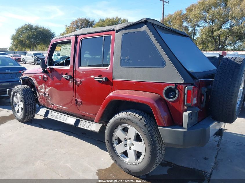 2008 Jeep Wrangler Unlimited Sahara VIN: 1J4GA59188L572412 Lot: 43658939