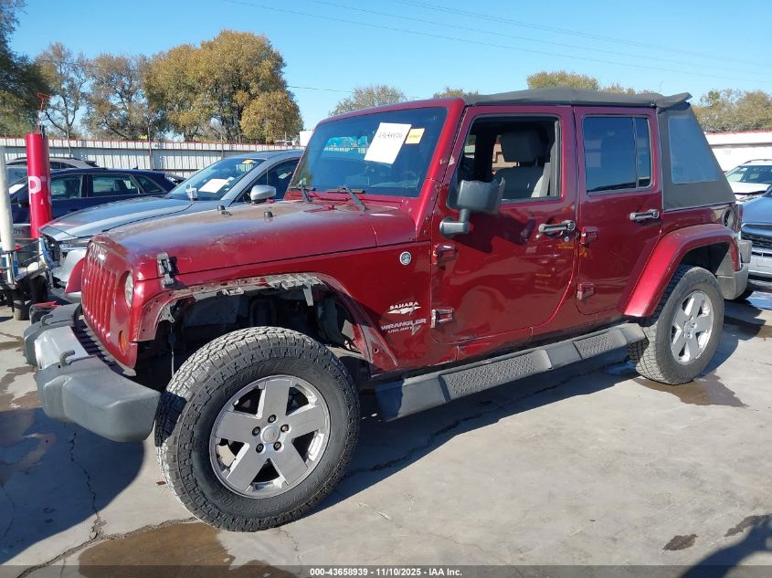 2008 Jeep Wrangler Unlimited Sahara VIN: 1J4GA59188L572412 Lot: 43658939