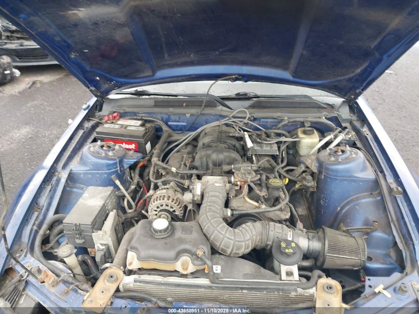 2006 Ford Mustang V6 VIN: 1ZVFT80N965103194 Lot: 43658951