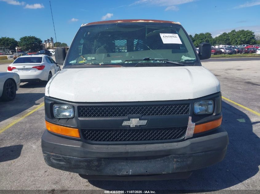 2008 Chevrolet Express Work Van VIN: 1GCFG15X881155287 Lot: 43658966