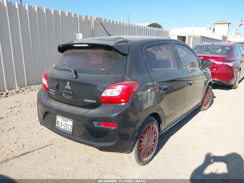 Vin: ml32a3hj8jh007787, lot: 44154221, mitsubishi mirage es 20184