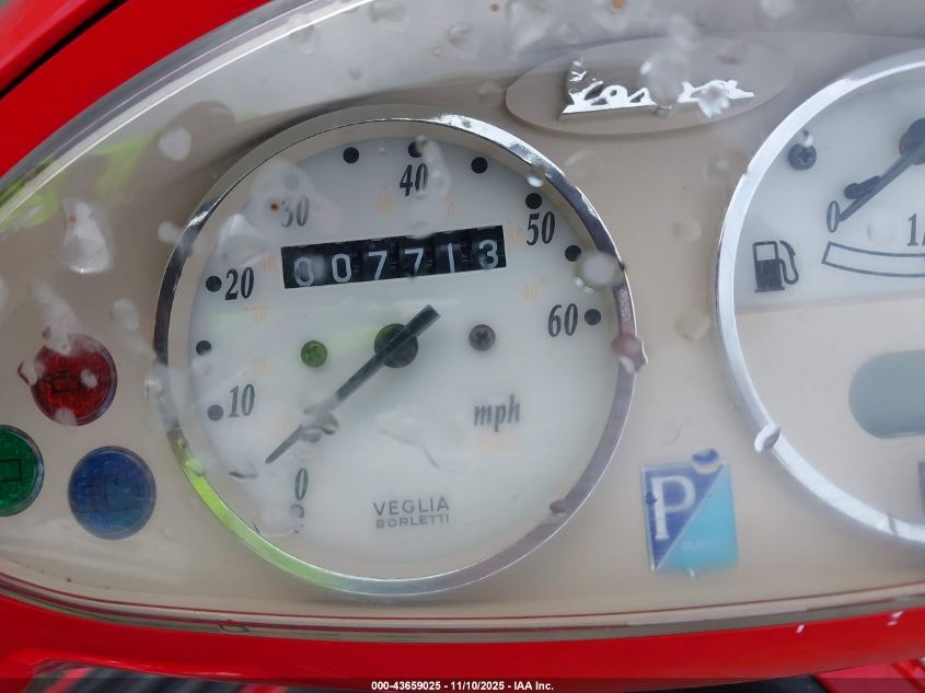 2003 Vespa C161C VIN: ZAPC16C1735006207 Lot: 43659025