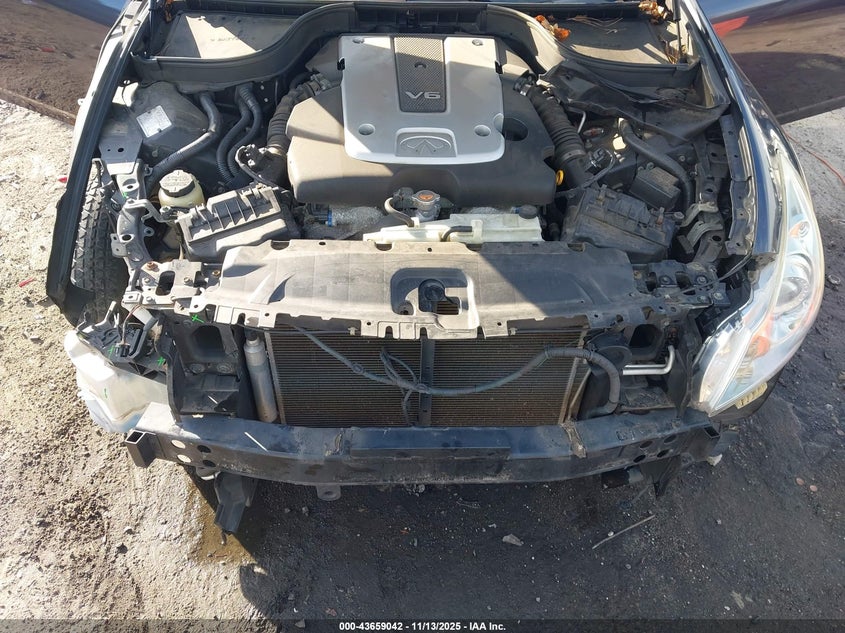 2011 Infiniti G25X VIN: JN1DV6AR5BM450373 Lot: 43659042