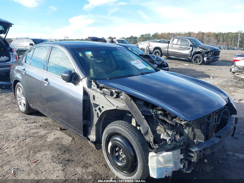2011 Infiniti G25X VIN: JN1DV6AR5BM450373 Lot: 43659042