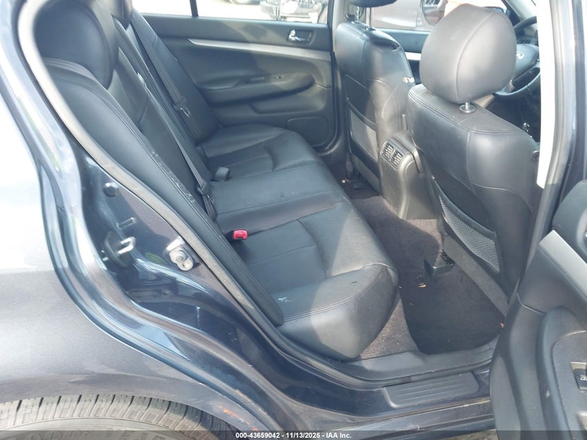 2011 Infiniti G25X VIN: JN1DV6AR5BM450373 Lot: 43659042