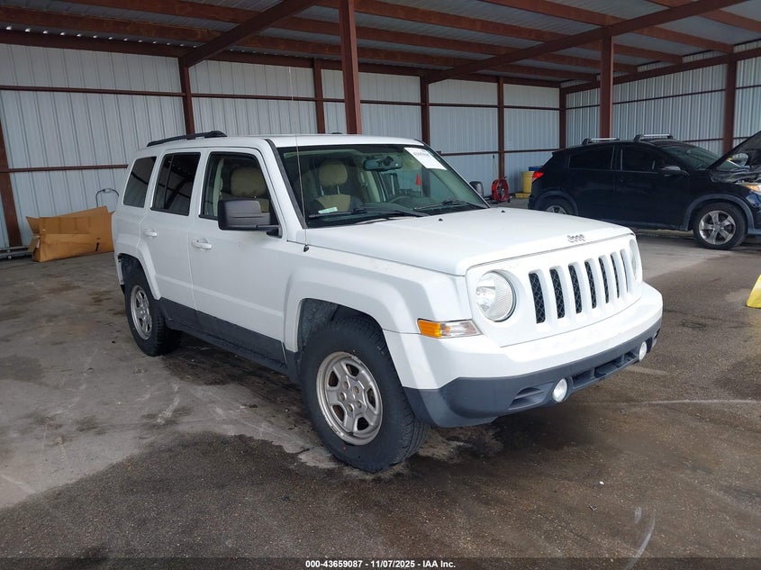 2017 JEEP PATRIOT SPORT FWD - 1C4NJPBA8HD145583