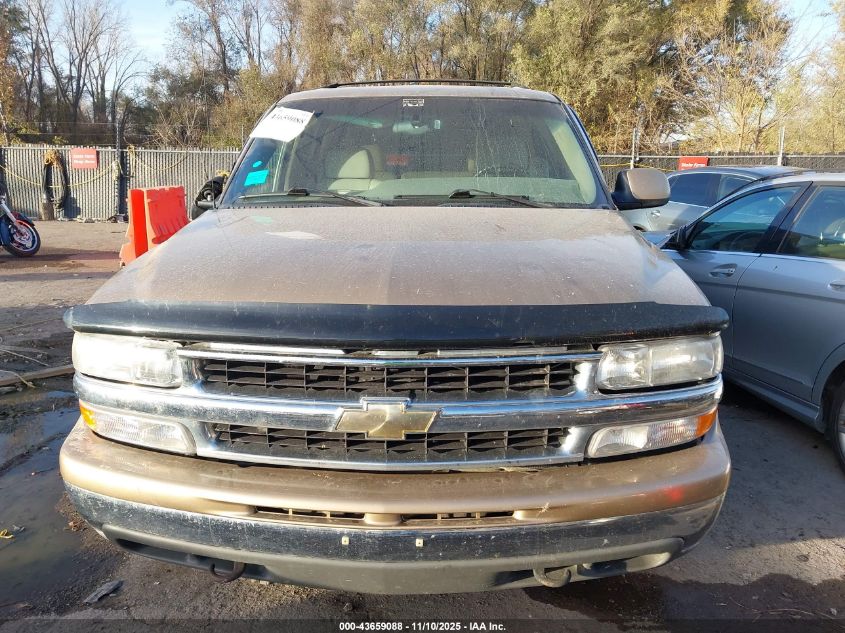 2001 Chevrolet Tahoe Lt VIN: 1GNEK13T51J136056 Lot: 43659088