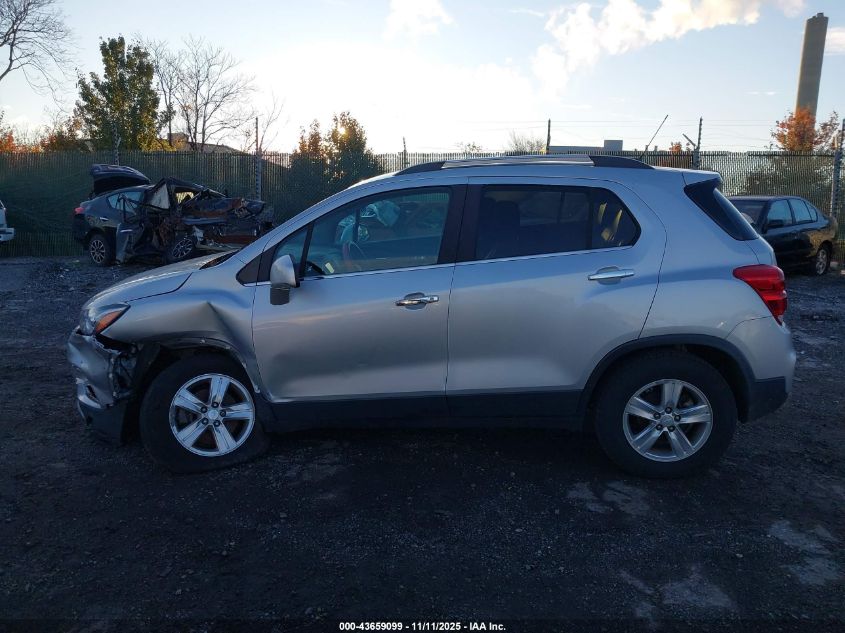 2019 Chevrolet Trax Lt VIN: 3GNCJPSB1KL285208 Lot: 43659099