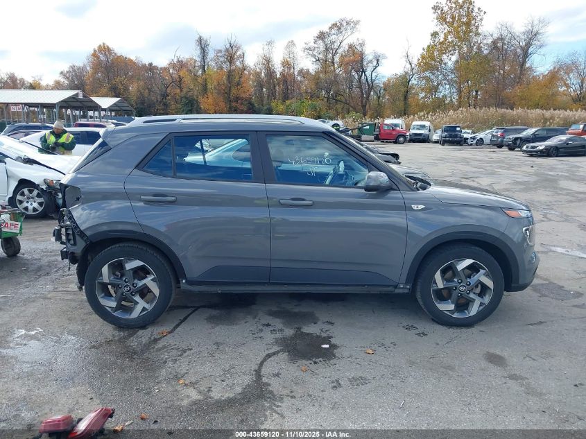 2022 Hyundai Venue Sel VIN: KMHRC8A31NU136929 Lot: 43659120