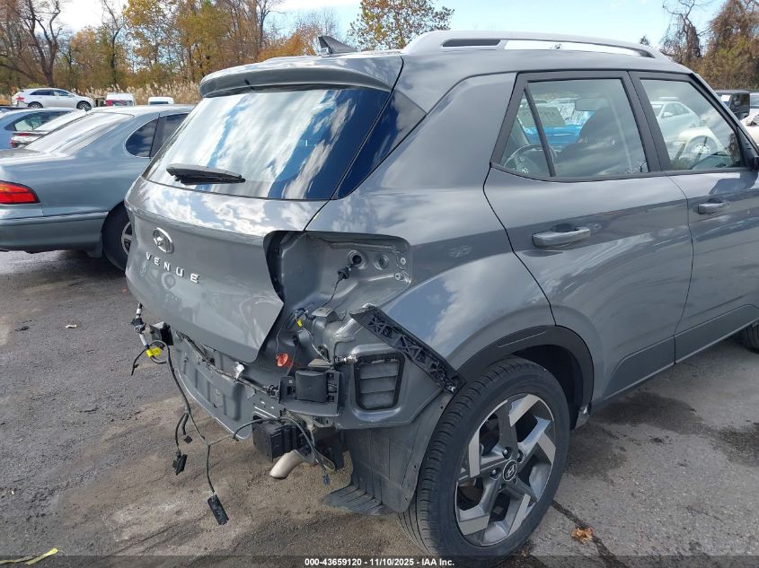2022 Hyundai Venue Sel VIN: KMHRC8A31NU136929 Lot: 43659120