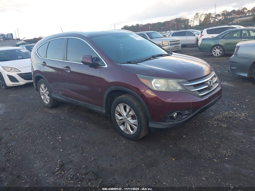 5J6RM4H73DL072135 2013 Honda Cr-V Ex-L auction photo 1