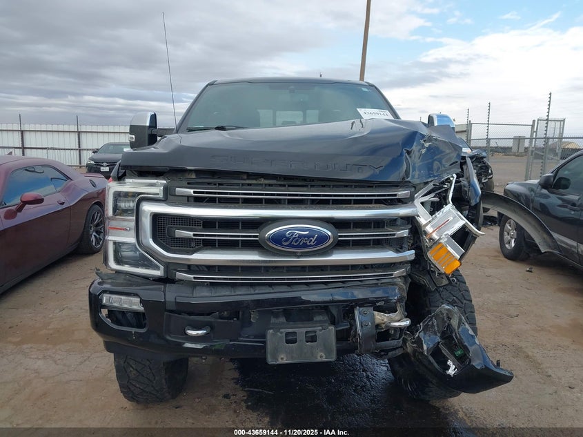 2020 Ford F-250 Platinum VIN: 1FT8W2BT8LEC09918 Lot: 43659144