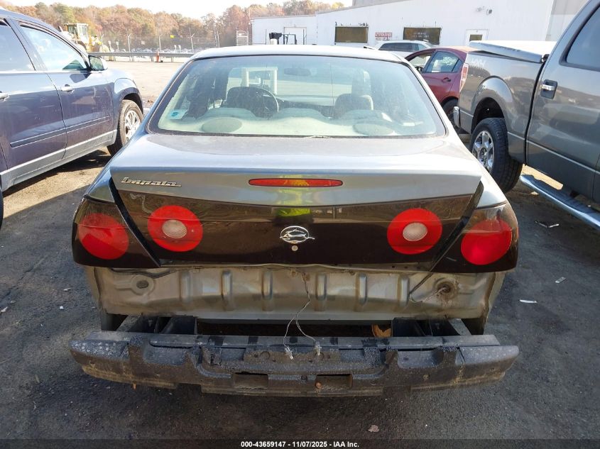 2005 Chevrolet Impala VIN: 2G1WF52E859257881 Lot: 43659147