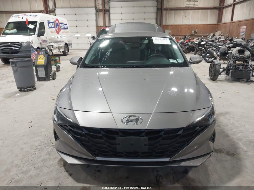 2023 HYUNDAI ELANTRA HYBRID BLUE KMHLM4AJ4PU064055