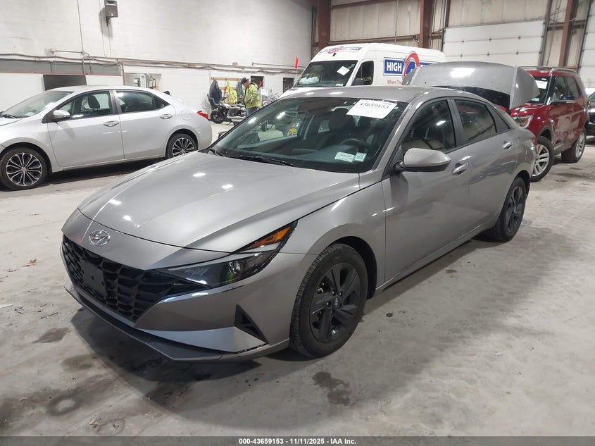 2023 HYUNDAI ELANTRA HYBRID BLUE KMHLM4AJ4PU064055
