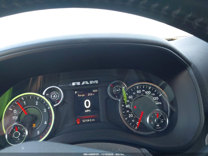 2024 Ram 2500 Big Horn 4X4 6'4 Box VIN: 3C6UR5DL0RG246006 Lot: 43659197