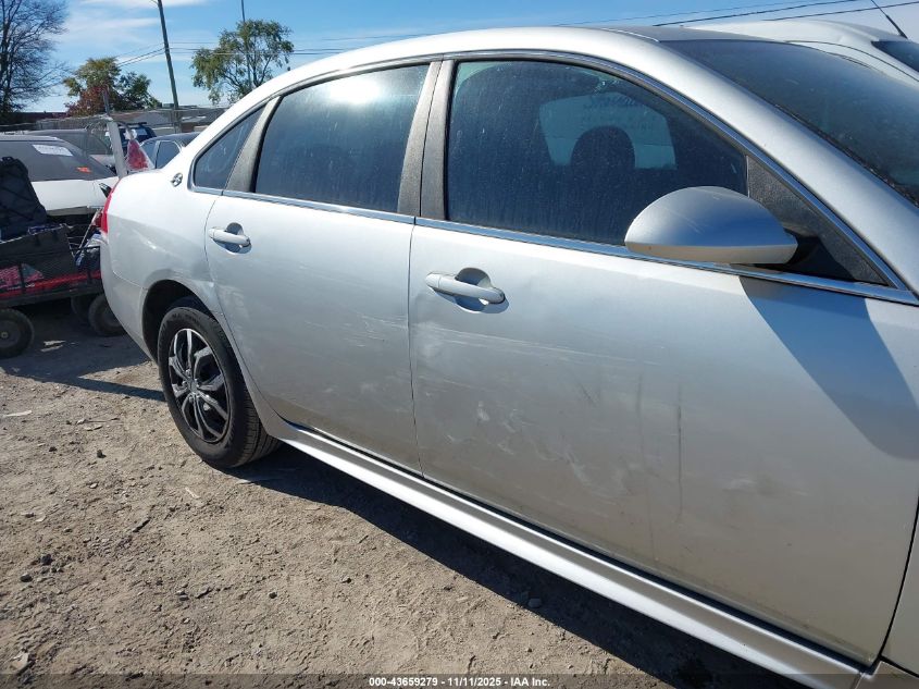 2009 Chevrolet Impala Ls VIN: 2G1WB57K591189232 Lot: 43659279