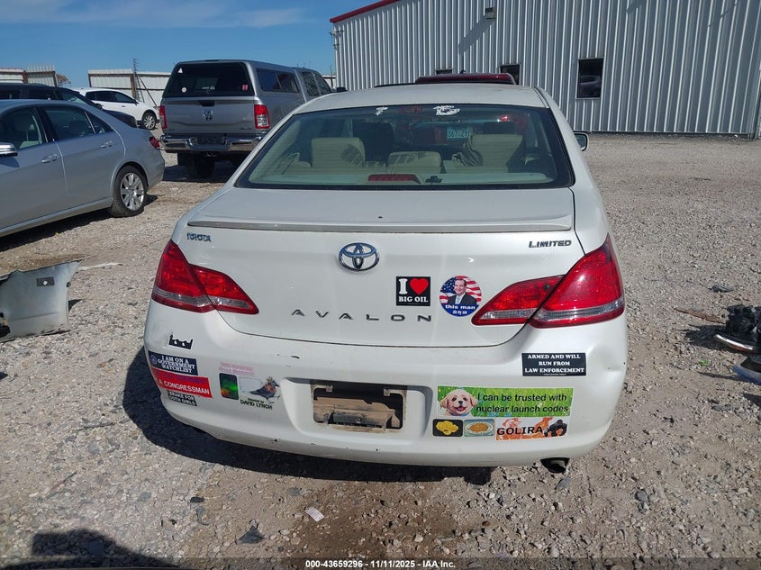 2007 Toyota Avalon Limited VIN: 4T1BK36B97U238327 Lot: 43659296