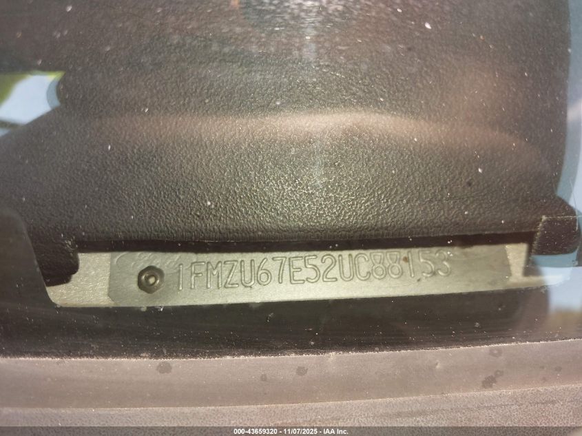 2002 Ford Explorer Sport Trac VIN: 1FMZU67E52UC88153 Lot: 43659320