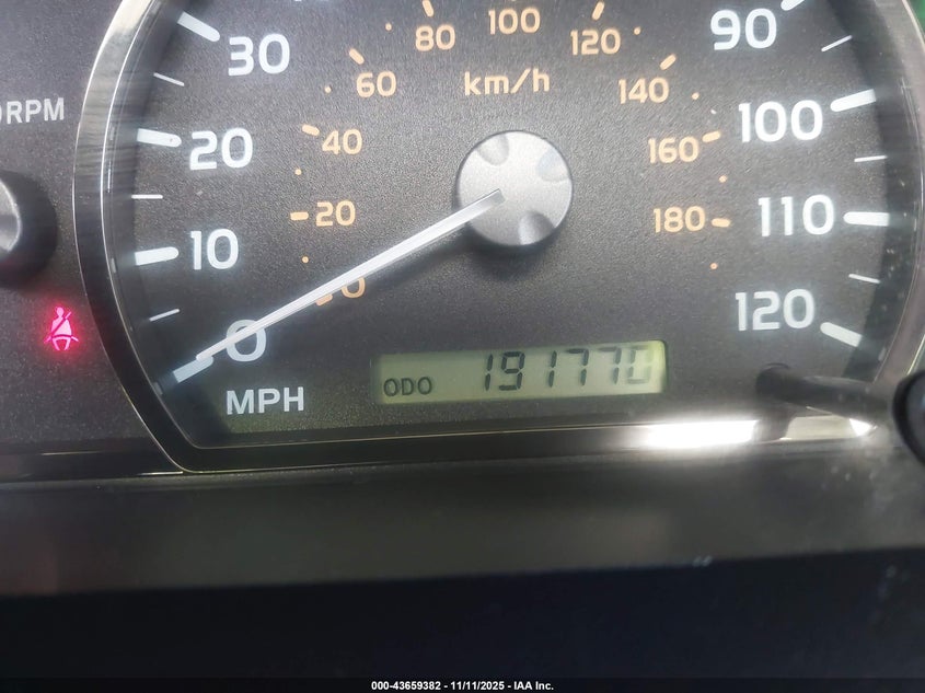 2005 Toyota Sequoia Limited V8 VIN: 5TDBT48A15S234320 Lot: 43659382