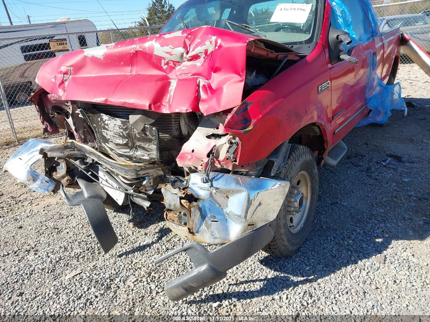 2000 Ford F-250 Lariat/Xl/Xlt VIN: 1FTNX21F6YEC04302 Lot: 43659396