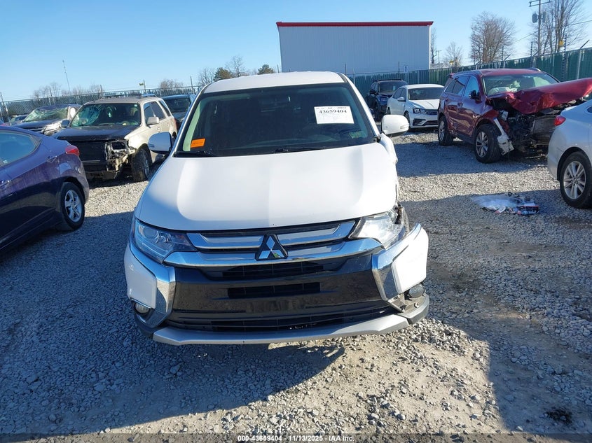 2016 Mitsubishi Outlander Se VIN: JA4AZ3A3XGZ026299 Lot: 43659404