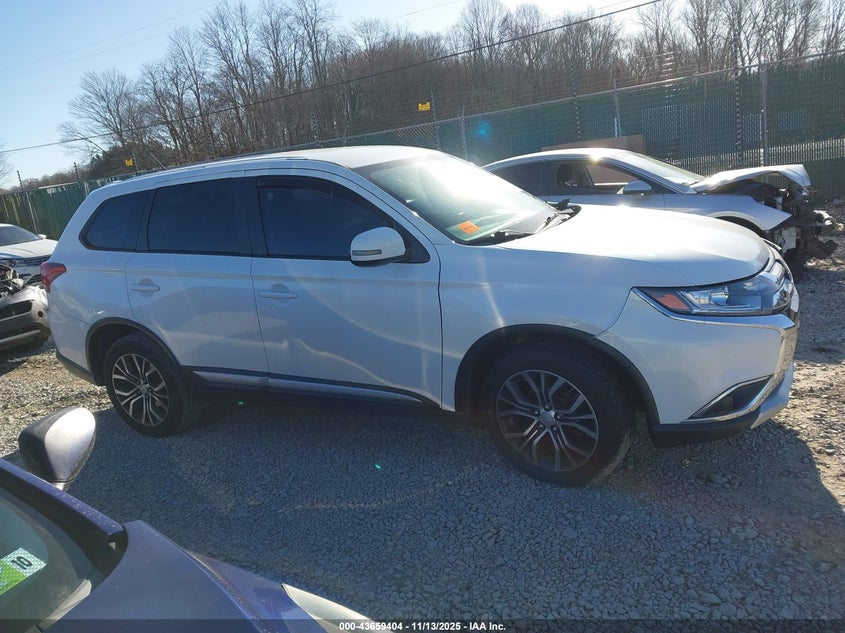 2016 Mitsubishi Outlander Se VIN: JA4AZ3A3XGZ026299 Lot: 43659404