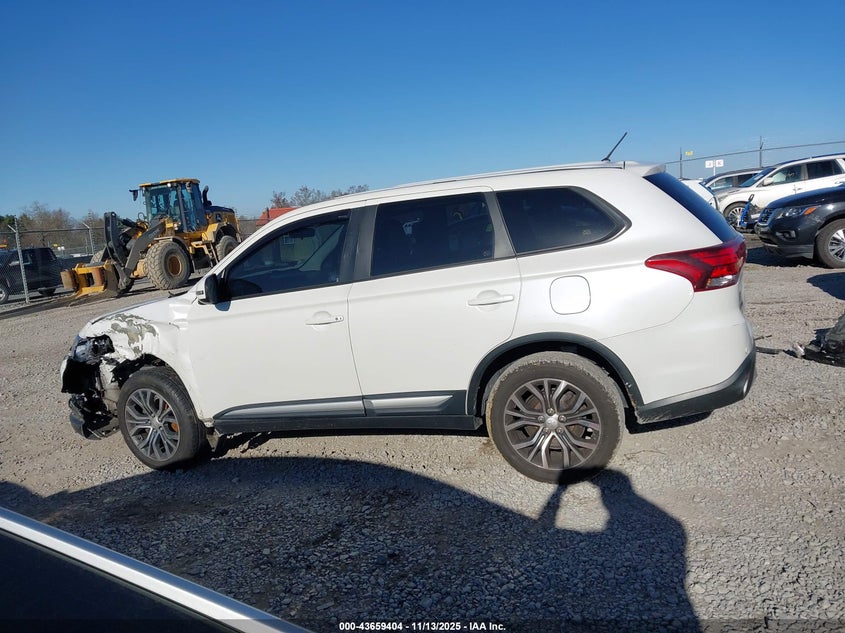2016 Mitsubishi Outlander Se VIN: JA4AZ3A3XGZ026299 Lot: 43659404