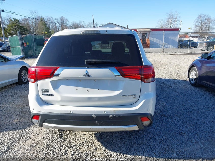 2016 Mitsubishi Outlander Se VIN: JA4AZ3A3XGZ026299 Lot: 43659404