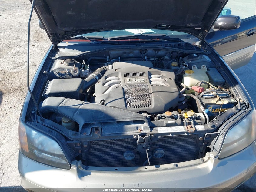 2002 Subaru Outback H6-3.0 Vdc VIN: 4S3BH896827666587 Lot: 43659406
