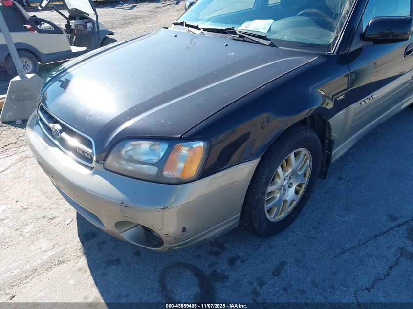 2002 Subaru Outback H6-3.0 Vdc VIN: 4S3BH896827666587 Lot: 43659406